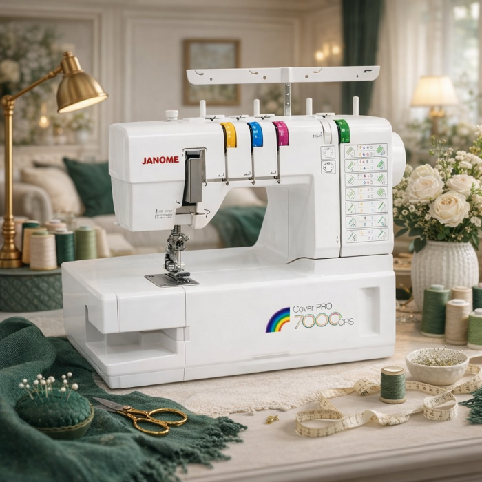 Распошивальная машина Janome CoverPro 7000CPS