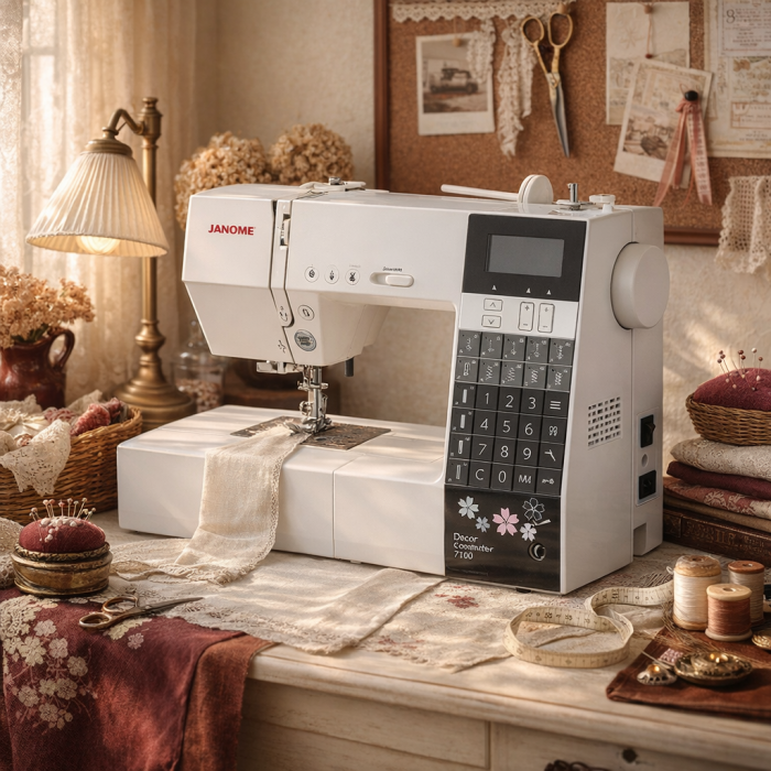 Электронная швейная машина Janome 7100 DC