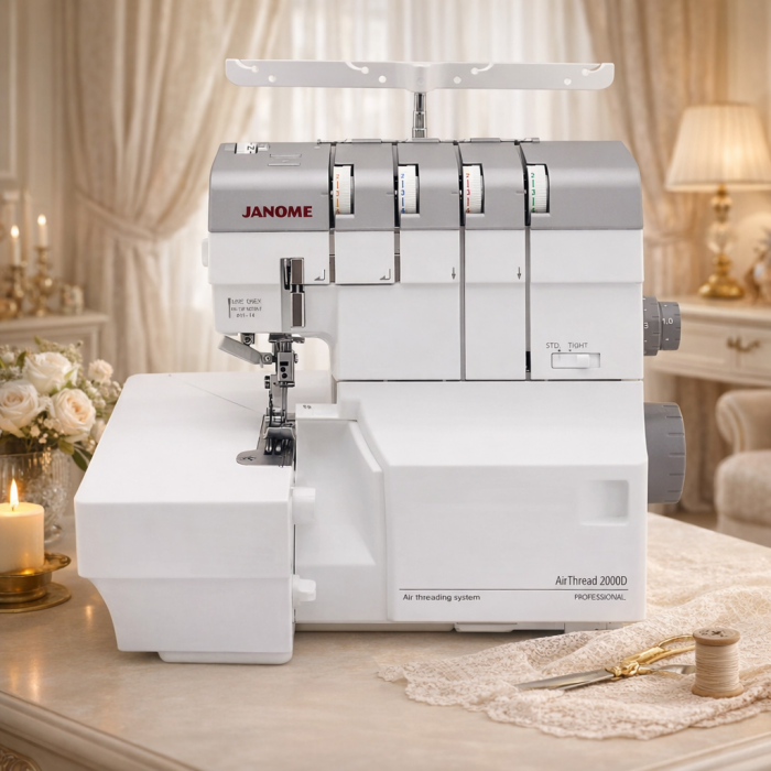 Оверлок Janome AirThread 2000D Professional
