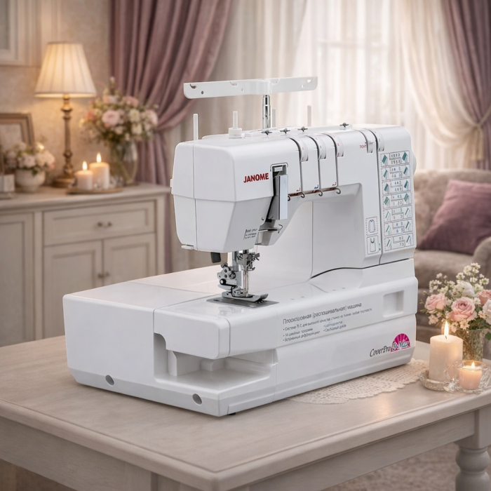 Распошивальная машина Janome Cover Pro D Max