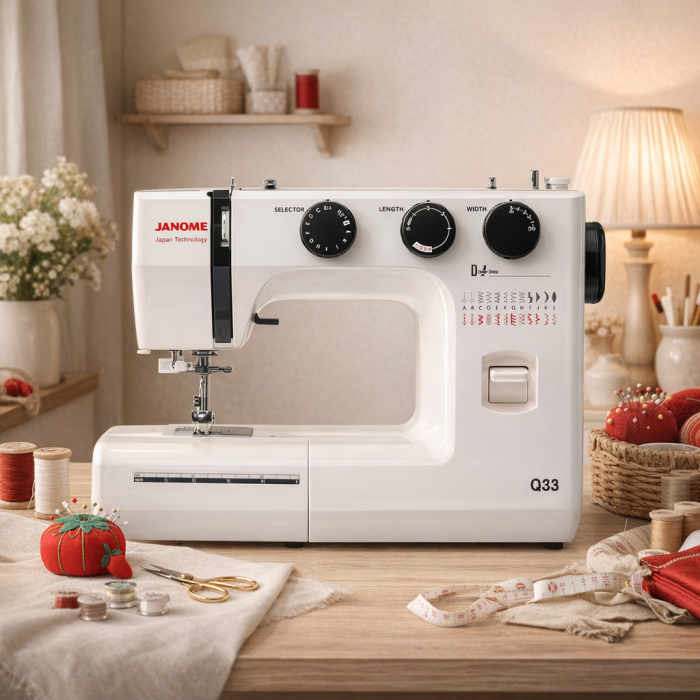 Электромеханическая швейная машина Janome q33