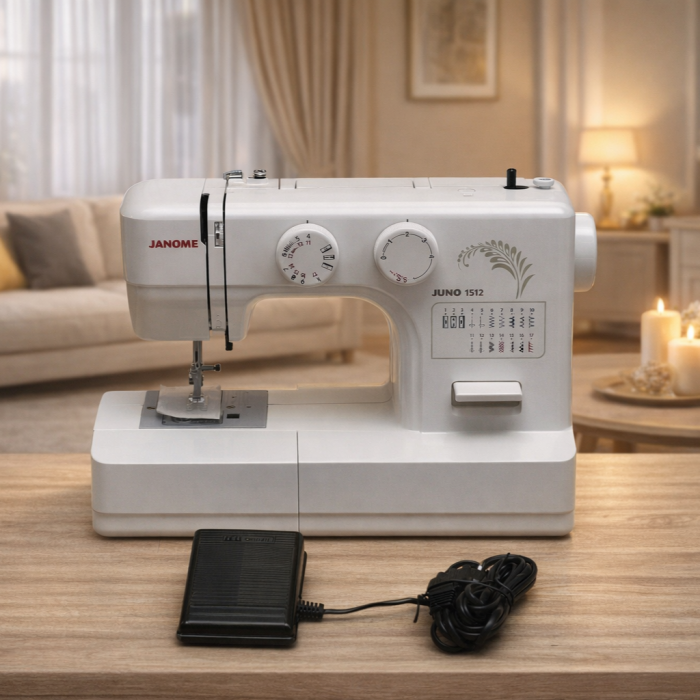 Электромеханическая швейная машина  Janome Juno 1512